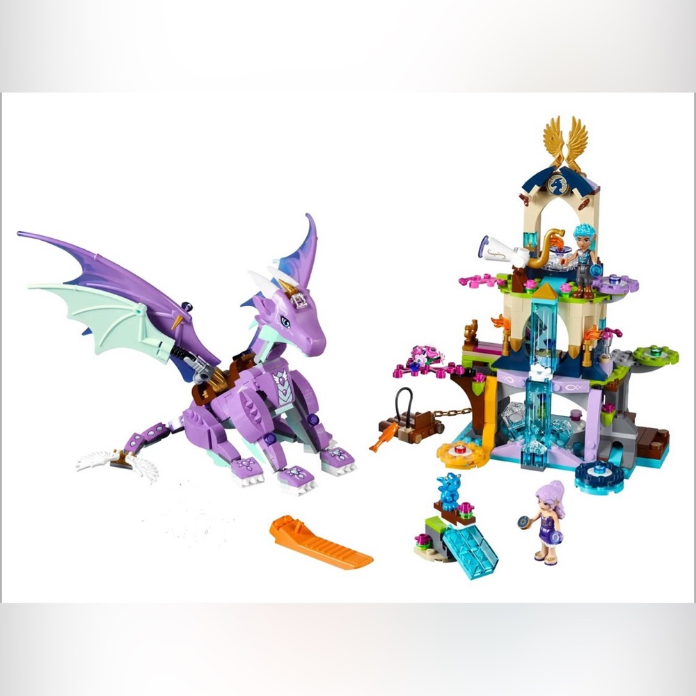 Retired and rare Lego Elves 41178 Dragon Sanctuary